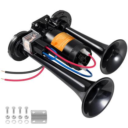 banhao front view integrated air horn showing compact design and loudness benefit