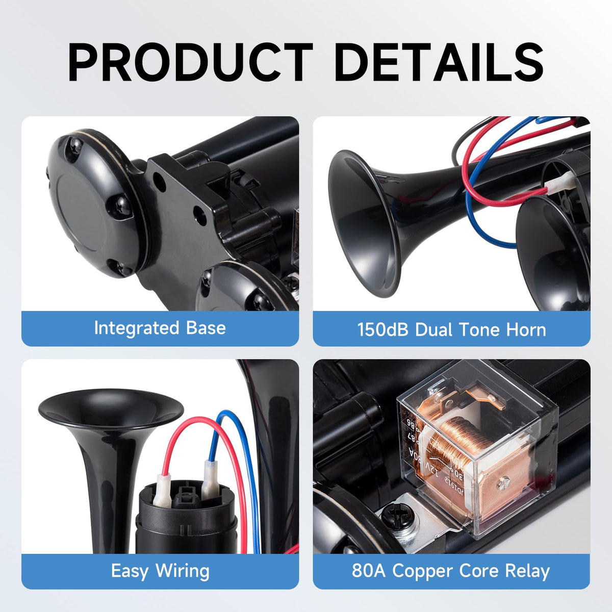 banhao installed on roadside vehicle showing real world visibility and attention benefit
