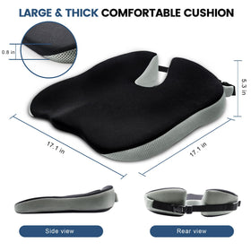 BANKQF close-up of memory foam texture demonstrating contouring comfort benefit