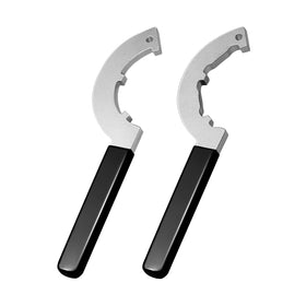 BANLIN front view of both T114W spanner wrenches showing sizes and finish for reliable adjustments