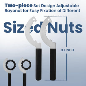 BANLIN ergonomic rubber handle detail highlighting non-slip grip and reduced hand fatigue