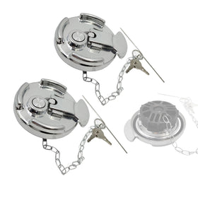 bansdans front view of two 4-inch caps showing secure fit and durability