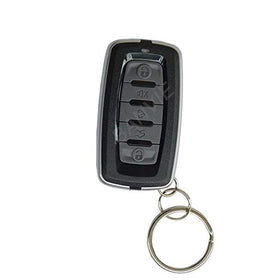 BANVIE alarm module installed under dash demonstrating compact fitment