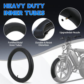 BAOUFF inner tube inflation demo showing easy pump compatibility and sealing