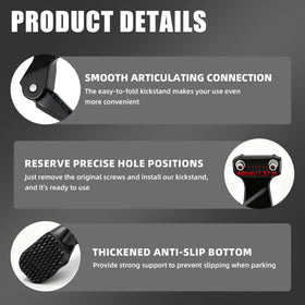 BAOUFF included screw tools and hardware laid out for fast, simple installation