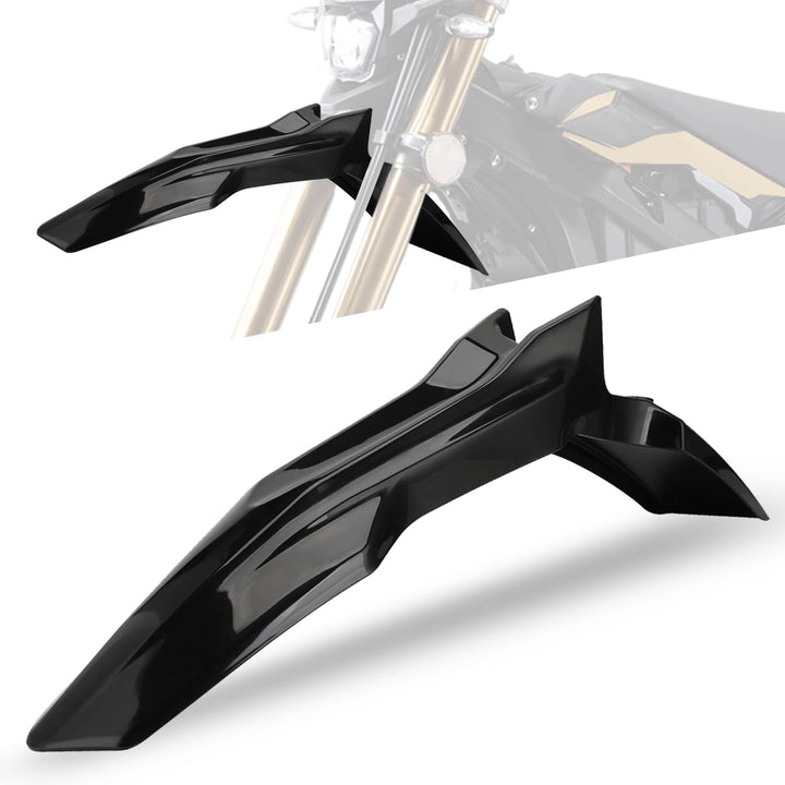 BAOUFF front fender full front view showing clean protection and styling