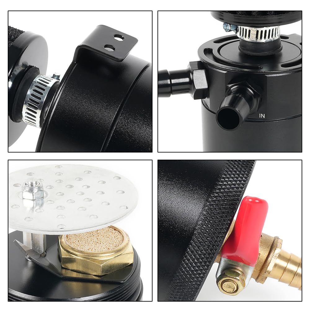 BARTOO bottom drain and plug close-up emphasizing simple oil removal benefit