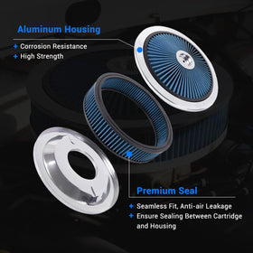 BARTOO chrome lid close-up highlighting corrosion resistance and shine