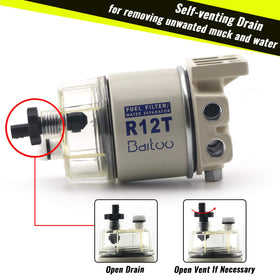 BARTOO R12T next to ruler showing size and scale for accurate fit confirmation