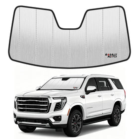 BasaltAuto front full-coverage fit protecting Yukon windshield and interior