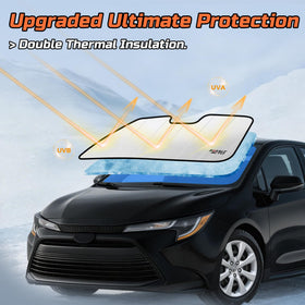 BasaltAuto installed behind sun visors demonstrating secure, no-sag placement