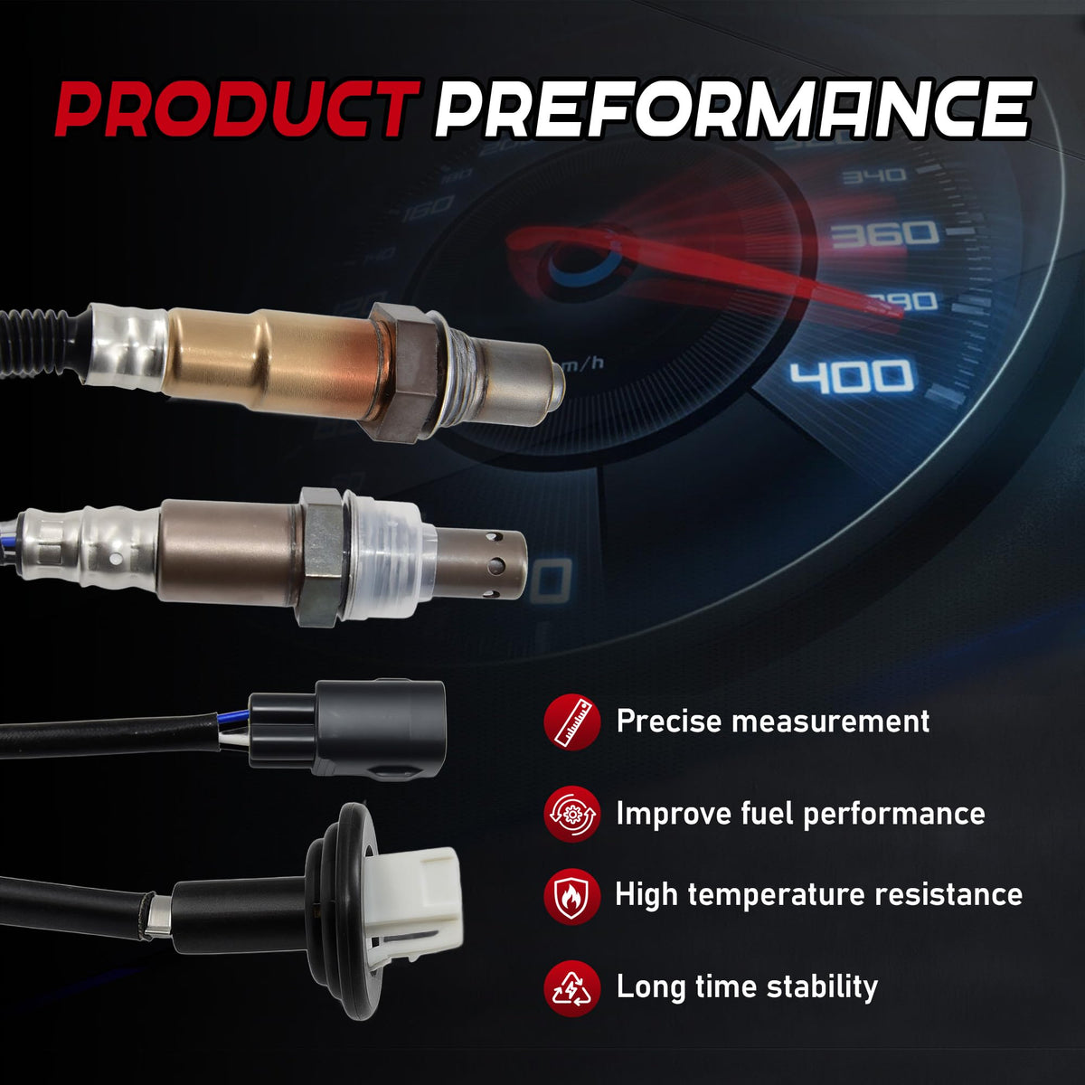 BasaltAuto sensor installed in exhaust showing correct placement and improved response