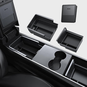 BASENOR front tray view showing neat organization and easy access