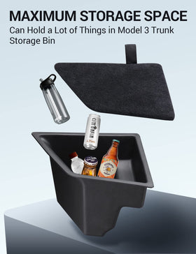 BASENOR with cables, umbrella and tools to show storage capacity
