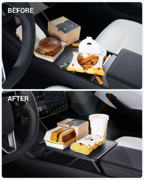 BASENOR folded compact storage inside door pocket, saves space when not used