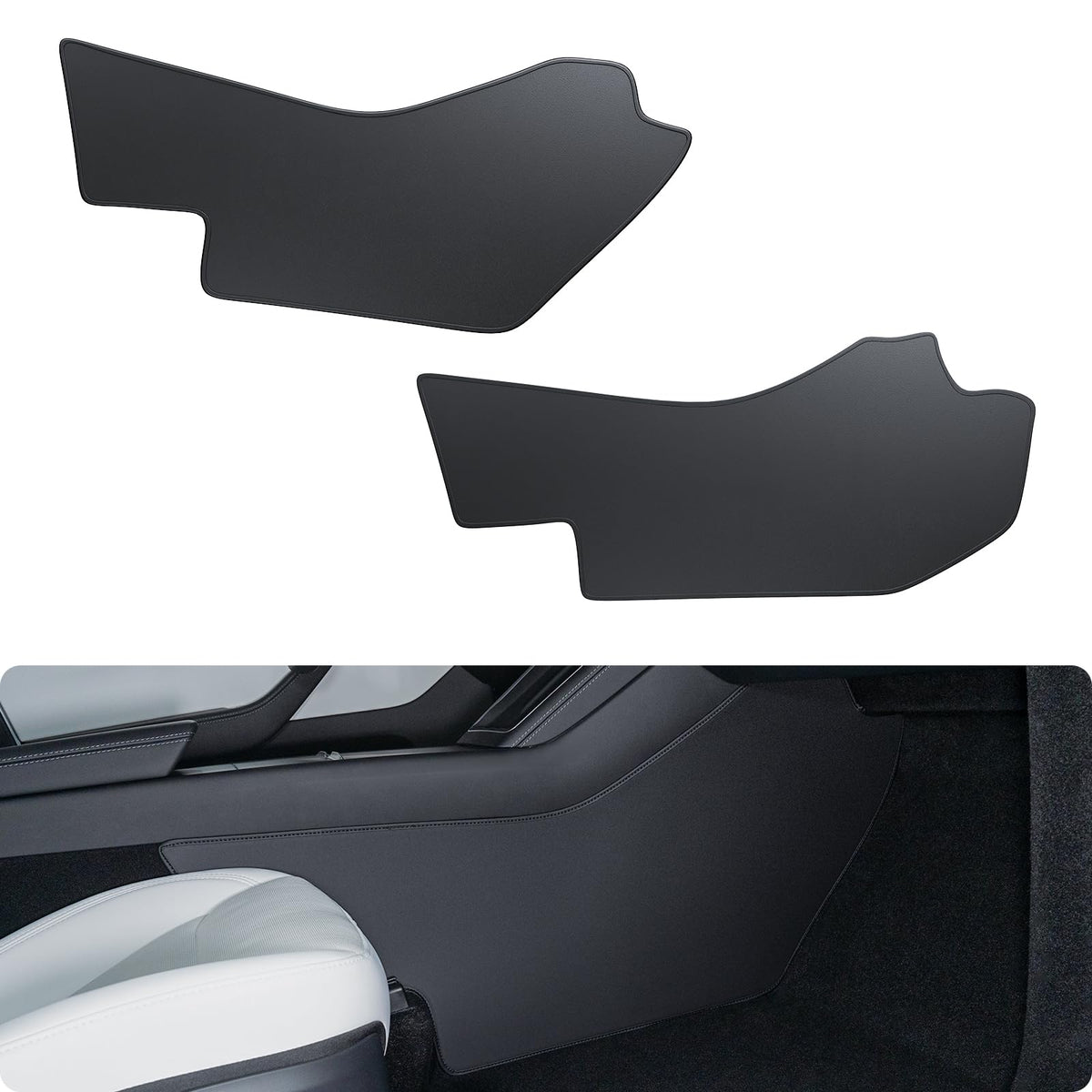 BASENOR front view of Juniper center console protector showing precise fit and protection