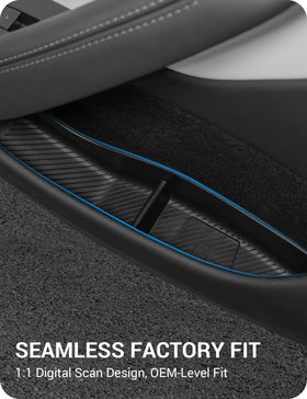 BASENOR photo of partitioned interior preventing items from rolling while driving