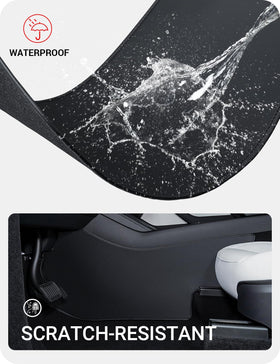 BASENOR hand size comparison showing scale and exact fit for Model Y console