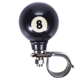 Bashineng knob installed on steering wheel demonstrating easier one-handed steering
