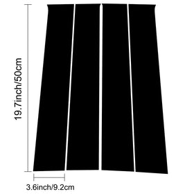 BASIKER trim next to ruler for scale ensuring correct fitment