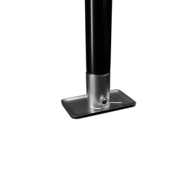 Bastion Distribution scale comparison showing 14.8-inch travel range for versatile hitching