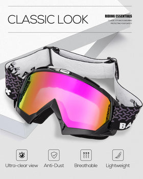 BATFOX close-up of PC lens texture highlighting impact resistance