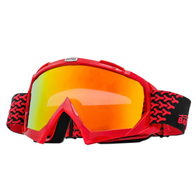 BATFOX front view of goggles showing full coverage and fit benefit