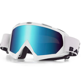 BATFOX front view of goggles showing full coverage and ventilation benefit