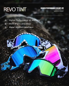 BATFOX goggles worn by rider on ATV demonstrating clear visibility