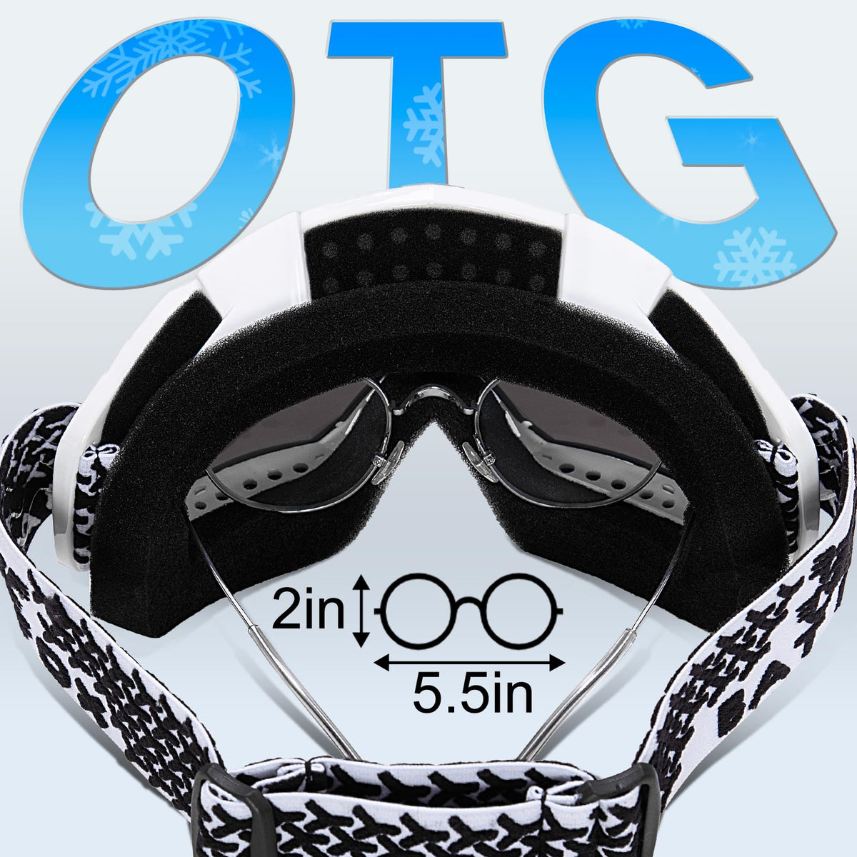 BATFOX folded goggles inside storage pouch for easy transport