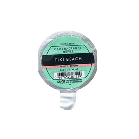 Bath & Body Works vials beside a coin showing compact travel size and portability benefit