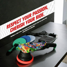 BATOCA P1 beside a tape measure showing 16.4ft detachable cord for extended reach