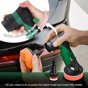 BATOCA S5 pad collection and sandpaper layout offering immediate readiness