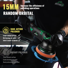 BATOCA wool pad close-up for heavy-duty cutting and faster defect removal