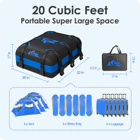 BATSUVCER folded into storage bag for compact stowage benefit