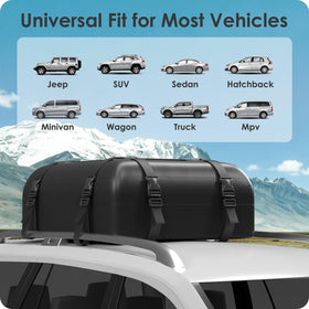BATSUVCER installed on SUV in motion demonstrating secure hold