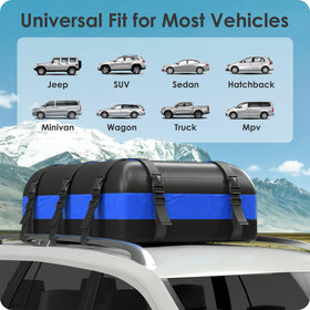 BATSUVCER loaded on SUV side view illustrating added cargo capacity benefit