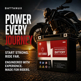 Battanux installed in a motorcycle demonstrating ready-to-use convenience