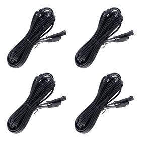 Battery Tender front packaging of four 12-foot extension leads showing contents and convenience