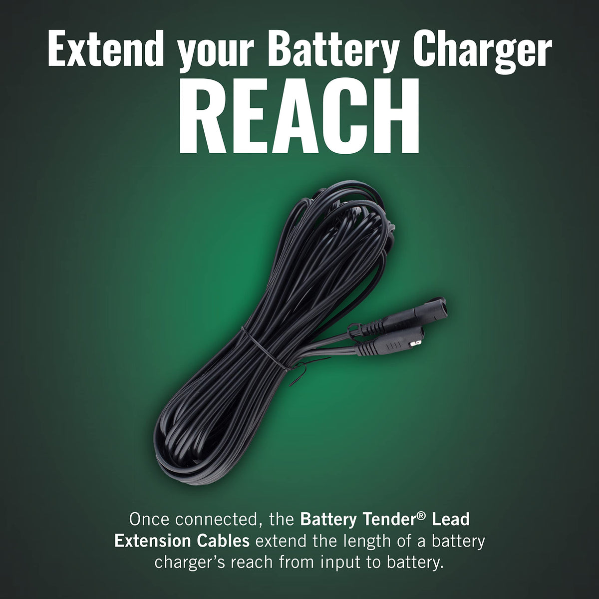 Battery Tender inline fuse housing detail offering added circuit protection