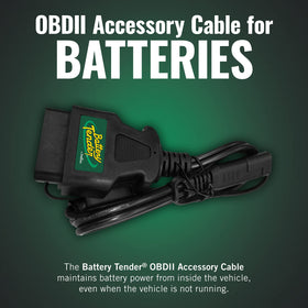 Battery Tender SAE quick-disconnect close-up illustrating fast attachment and convenience