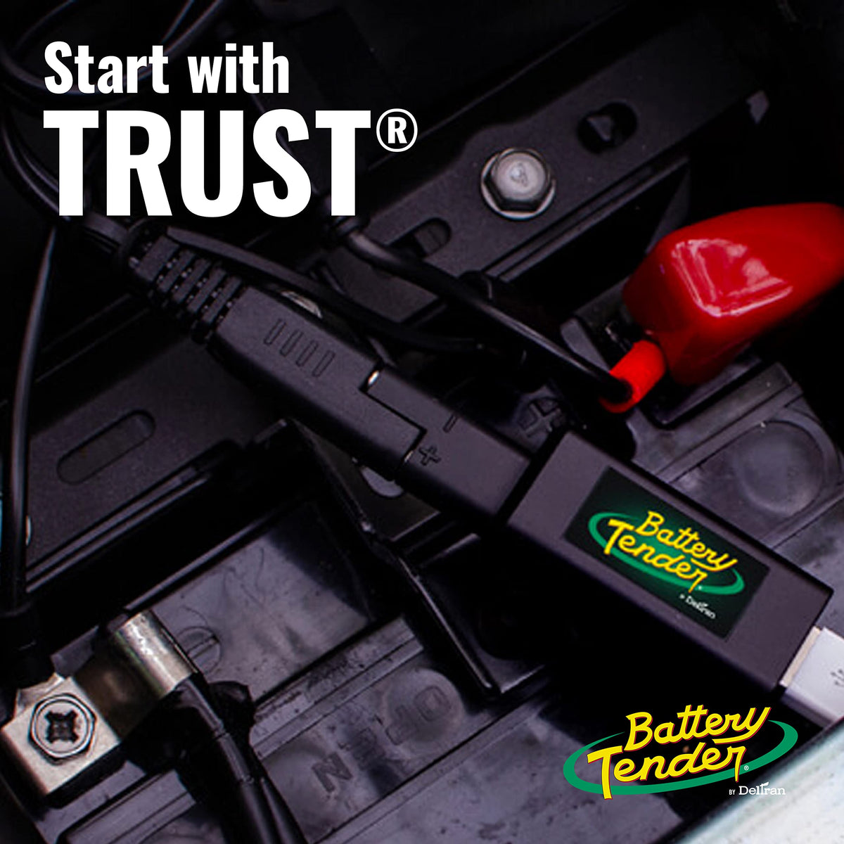 Battery Tender four-pack boxed for storage and easy replacement benefit