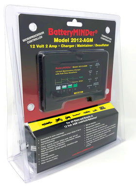 BatteryMINDer ambient temperature sensor close-up, ensures accurate temperature compensated charging