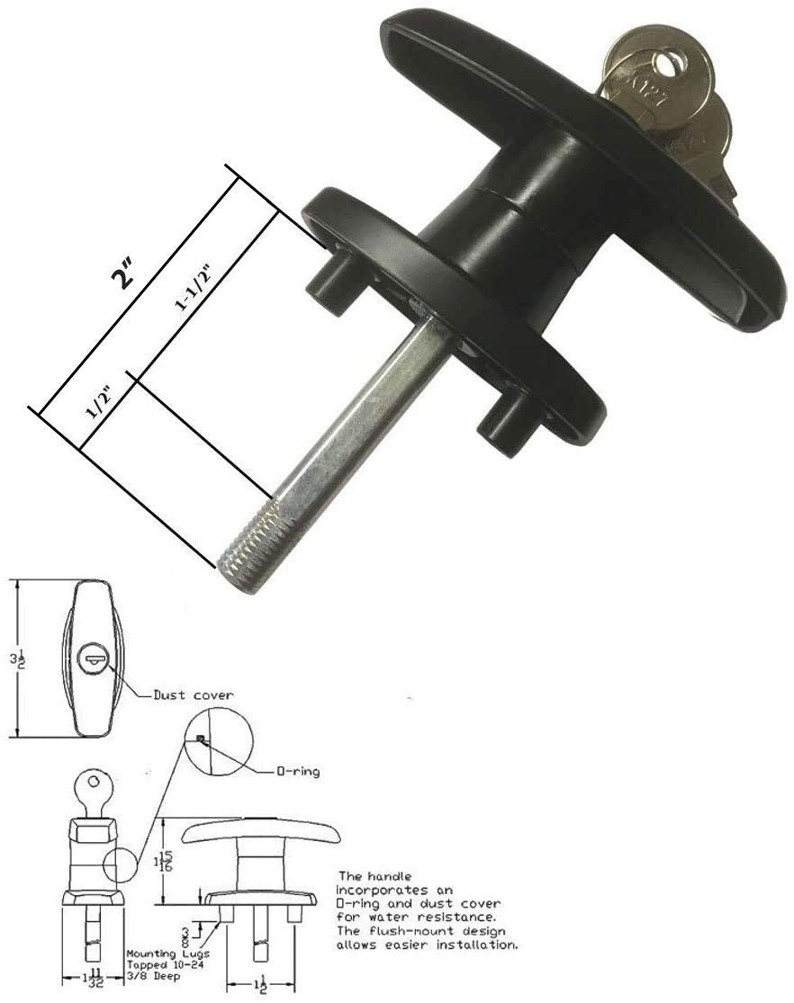 Bauer image of shaft thread and spacer showing correct fitment benefit
