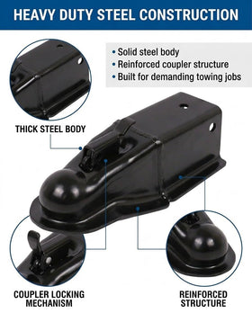 BaVekHak close-up of Posi-Lock latch providing secure, rattle-free hold