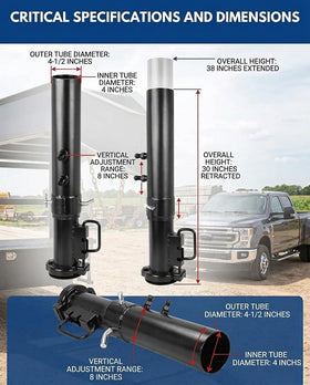 BaVekHak heavy-duty load pin detail highlighting secure locking and safety under load