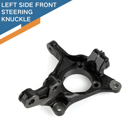 Baxzl knuckle hub flange closeup illustrating bearing seat for secure wheel mounting
