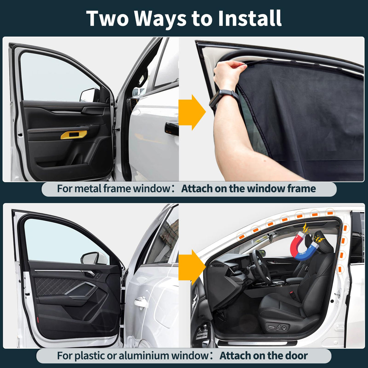 Bayan side view on Ford Transit illustrating full coverage and driver safety