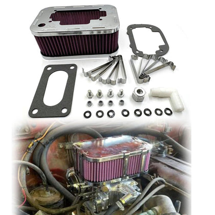 BAYWORD front view of filter assembly showing compact reusable design and easy fit