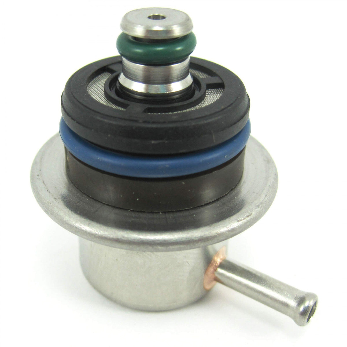BB fuel pressure regulator front view showing fitment details and improved fuel control